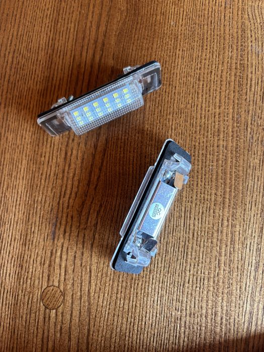 Led Подсветка Номера Mercedes Benz E C Class W210 W202 4D AMG