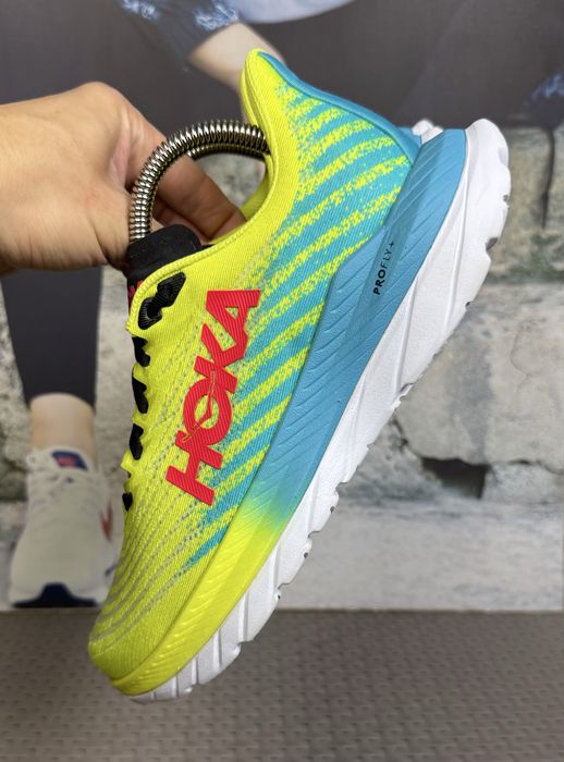 Hoka Mach 5 кроссовки 40 размер беговые жёлтые