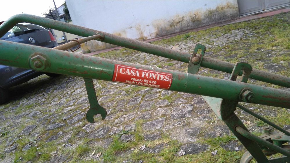 Sachador de milho antigo.