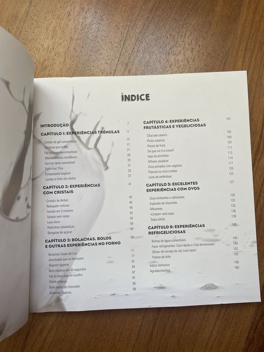 Livro “Ciência (quase toda) comestivel” , de Andrew Schloss