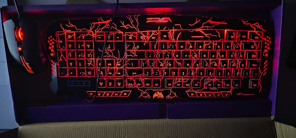 Zestaw klawiatura + mysz Cooler Master Devastator 3 Gaming