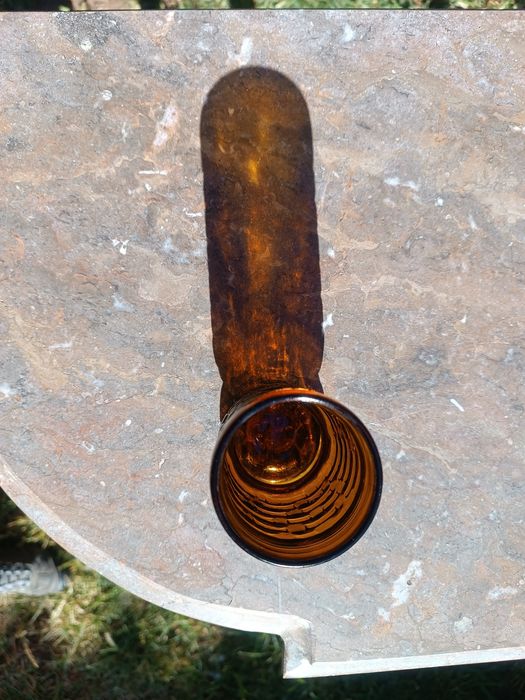 Copo castanho, vintage