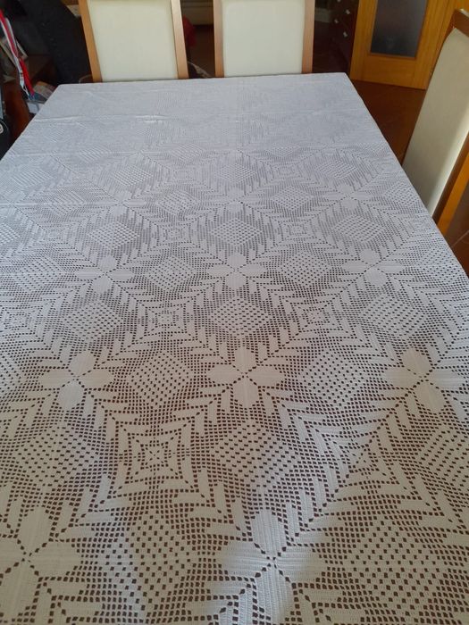 Tialha de mesa em renda