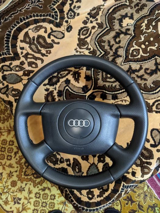 Руль Ауді А6(обшитий)