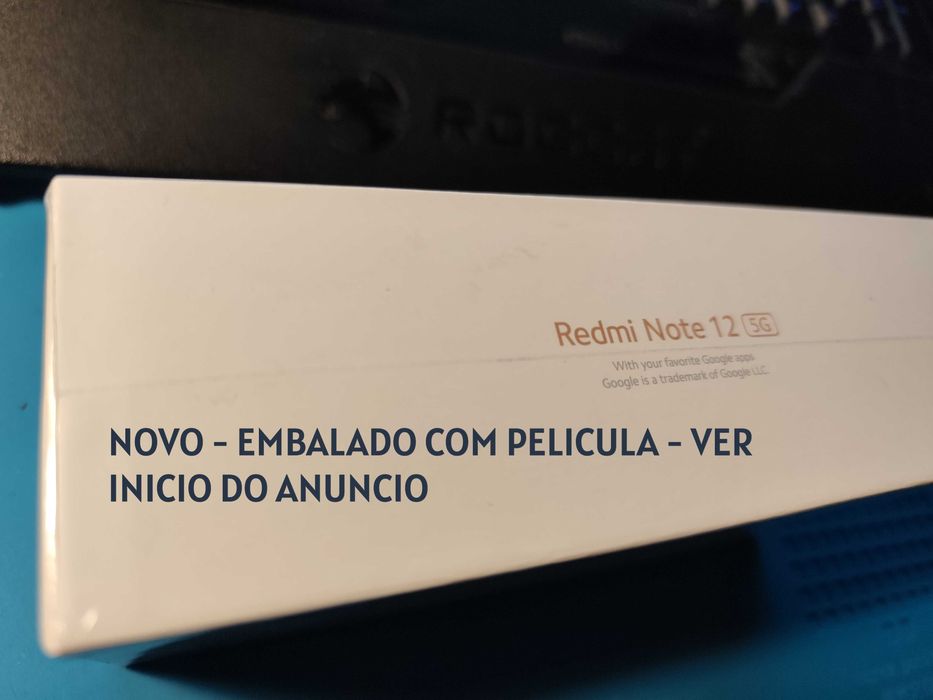 Xiaomi Redmi Note 12 5G - 4GB + 2 / 128GB - OUTRO IGUAL EMBALADO NOVO