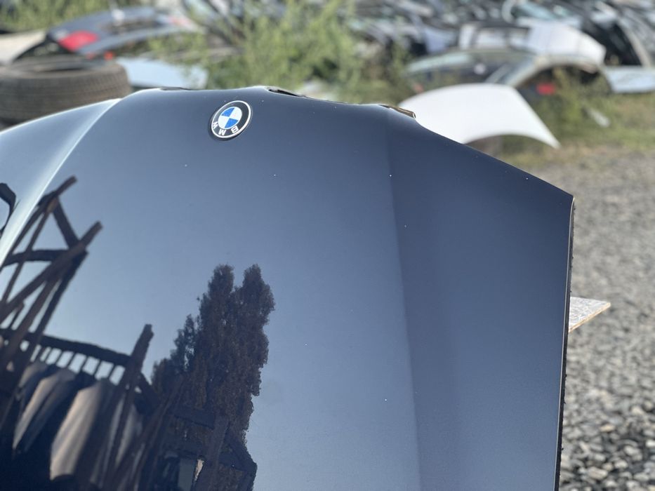 Капот BMW E39 Orient Blau 317 Рест Дорест Капот БМВ Е39 Синій Темно синій капот Бумер