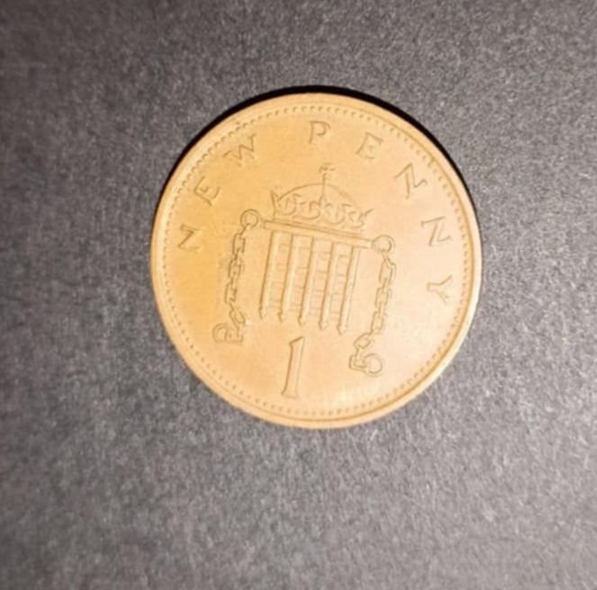 Moneta new Penny 1 Penny 1978 unikat!!!