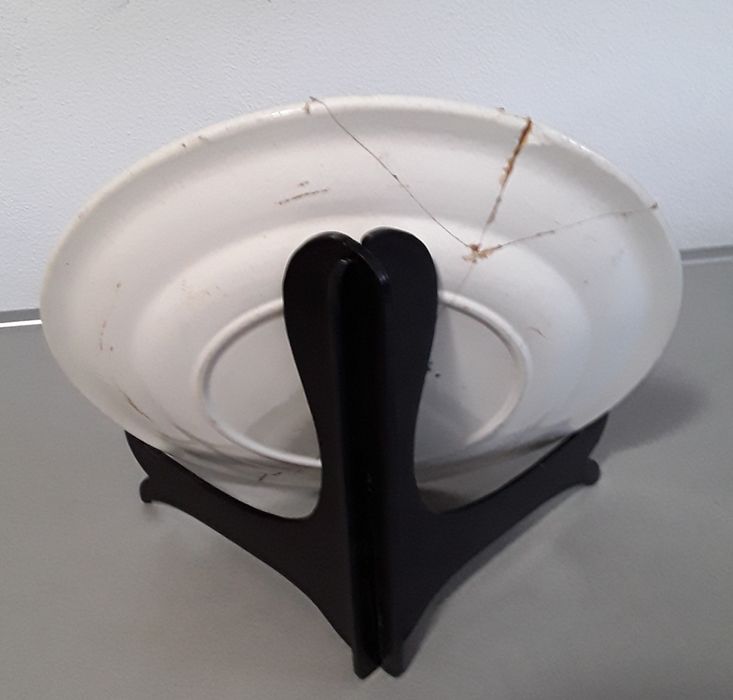 Prato raso antigo Massarelos Porto, C & W Willow, em verde