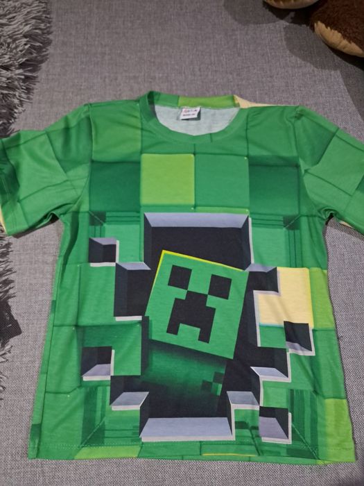 Koszulka minecraft roz 140/146