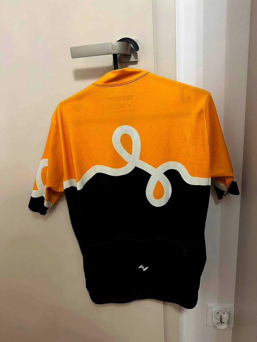 Koszulka MORVELO UK Dern Standard czarny zółty roz. M