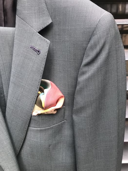 Paul Smith garnitur męski stalowa zieleń rozmiar IT46