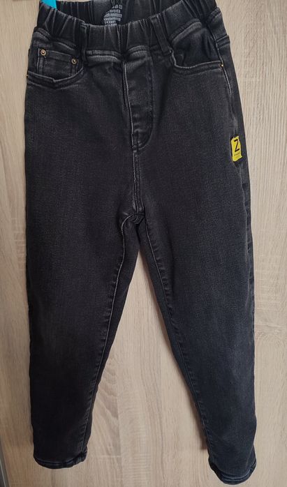 Утеплені джинси на хлопчика р.140 на 10 років