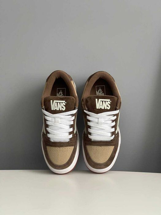 Кросівки Vans Hylane Oldskool Brown кеди ванс коричневі замша