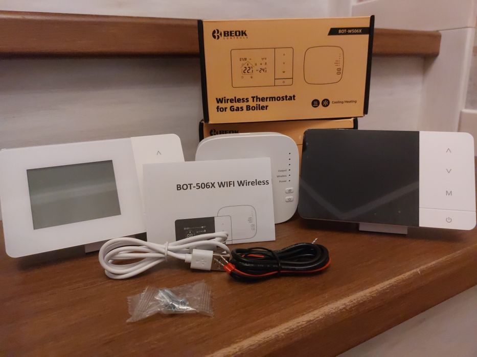 Beok BOT-506X-WIFI  Бездротовий WiFi термостат/терморегулятор опалення