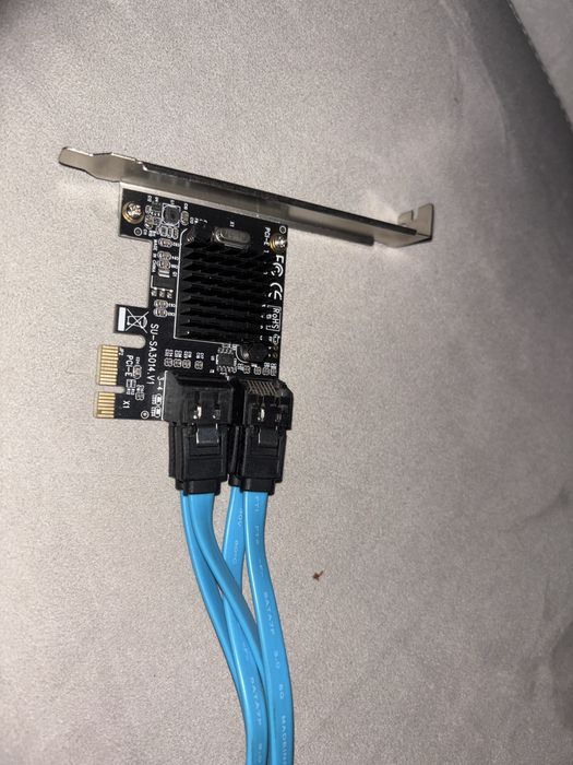 Controladora SATA 3 com 4 portas PCI-e x1
