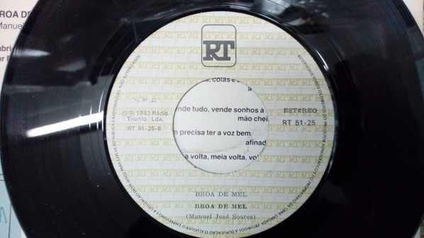 Broa De Mel – Banha Da Cobra Estica E Não Dobra - 1982 RT EP 45 rpm -