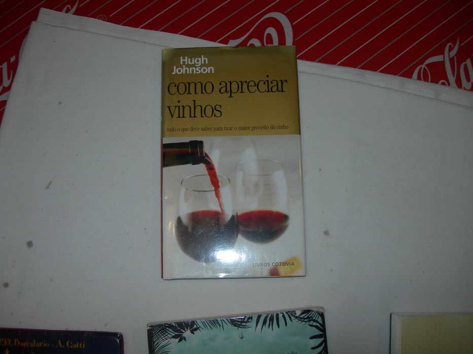 Como apreciar vinhos. ( 4 Livros).