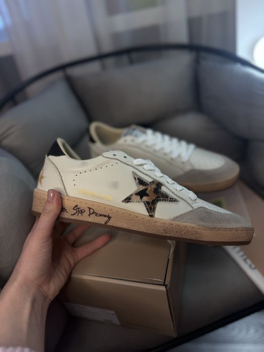 В НАЯВНОСТІ Кеды голден гуз ball star golden goose леопардові жіночі