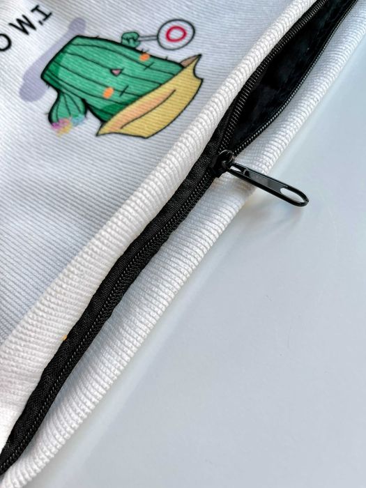 Bolsa de tecido macio forrada