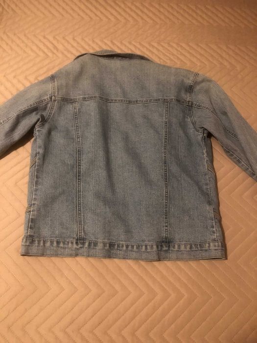 Jaqueta de ganga curta