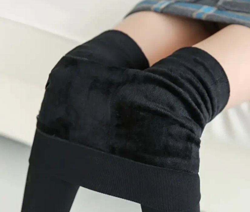 Legginsy termiczne grube XS