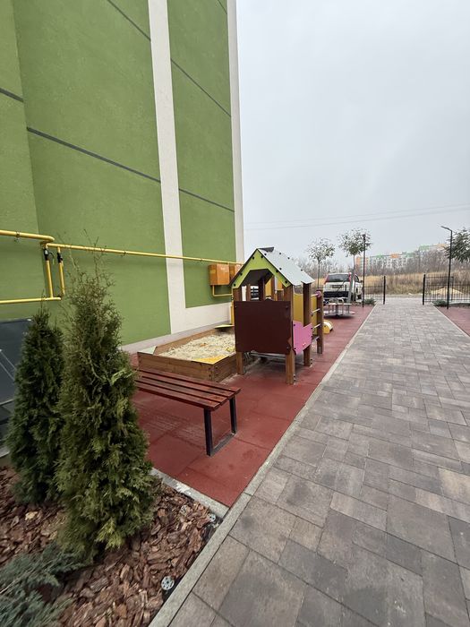 1-к квартира 34,8 м², готовий будинок, газове опалення