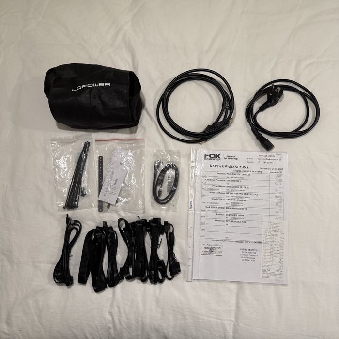 Komputer Gamingowy Ryzen 7 5800X3D + RTX 4070 TI STAN IDEALNY