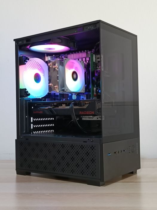 PC Gaming RX 6600 8GB | 16GB RAM | NVMe + SSD | Pronto a Jogar
