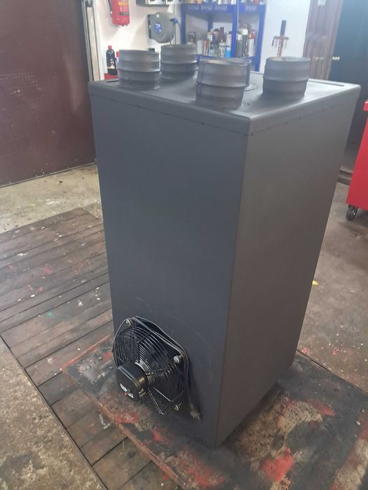 Piec Nadmuchowy- Nagrzewnica