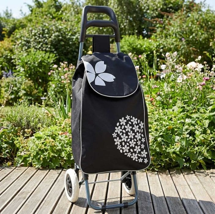 Wózek Na Zakupy Transportowy Na Kółkach XL Torba Zakupowa Wodoodporny