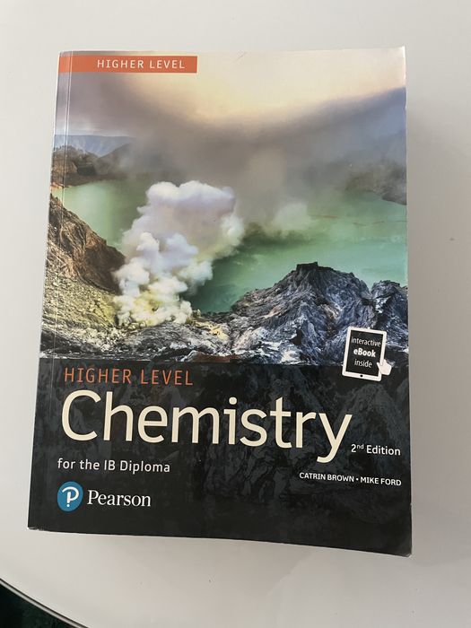 Chemistry Higher Level Pearson Coursebook