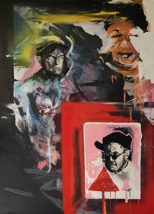 Obraz olej akryl płótno Z.Żuchowski