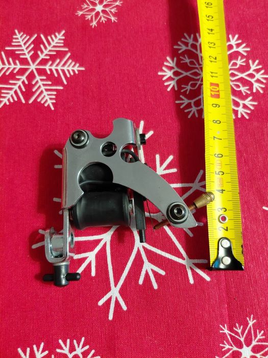 Индукционная тату-машинка (хром)