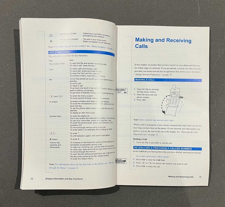 Manual Ericsson T28s Original