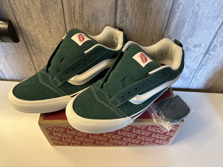 Nowe dwa lewe buty meskie zielone trampki vans 44 i 45