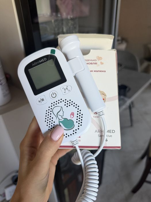 Ультразвуковий фетальний доплер ArhiMED Sensitive S6 + 2 УЗД гелі у подарунок
