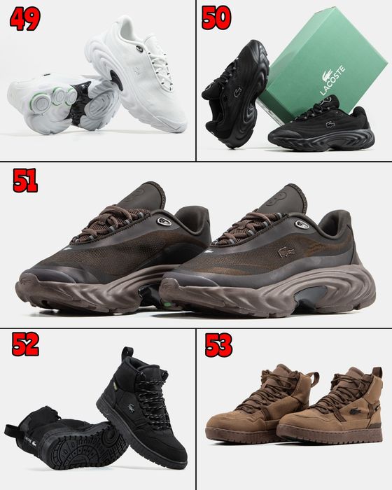 БЕЗ ПЕРЕДПЛАТИ‼️ Кросівки Lacoste L003 2K24, Neo Shot, Elite Active PRM, Spinor / 36-46, Унісекс, ПРЕМІУМ