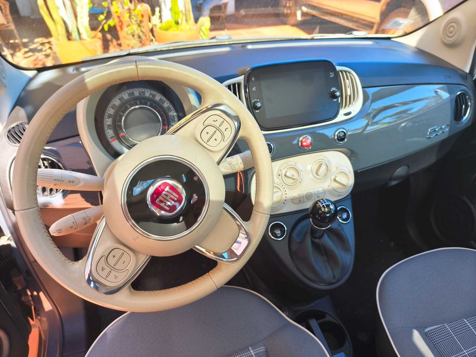 FIAT 500 1.2 com Teto Panorâmico