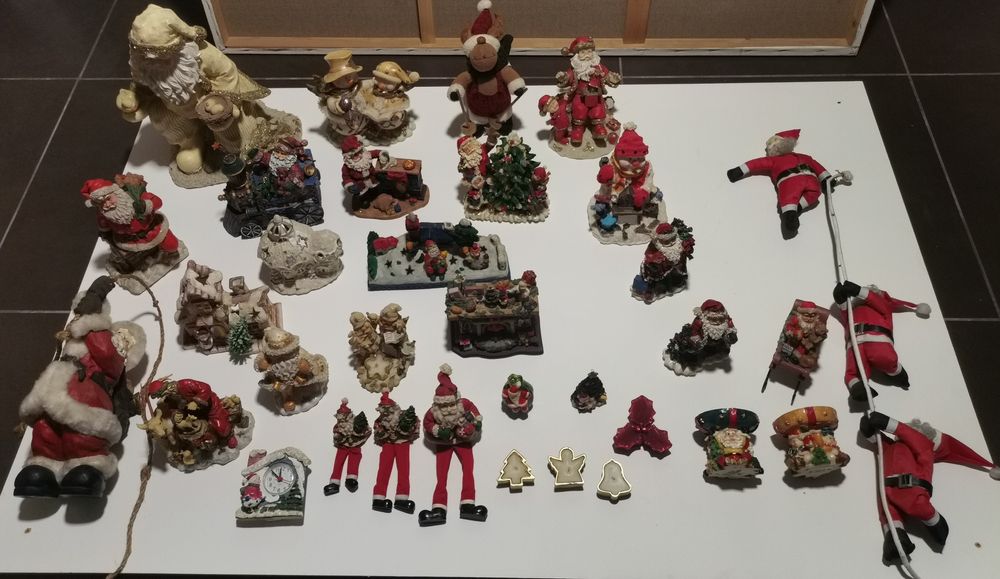 Peças decorativas de Natal