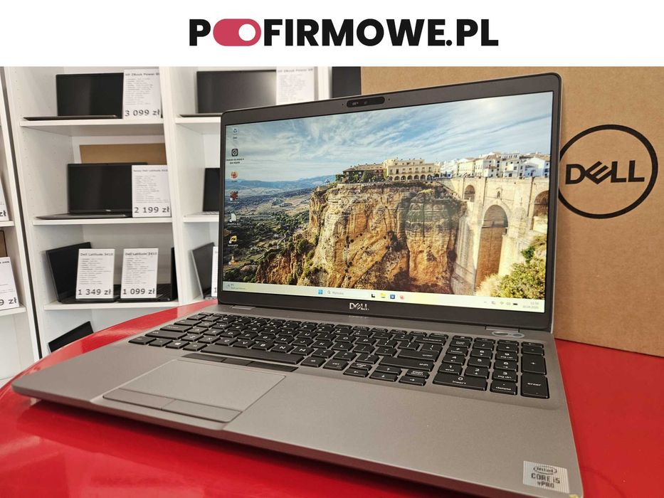 NOWY Laptop Dell Latitude 5511 15" Intel i5 16GB RAM DYSK 256GB SSD NVME IPS FullHD LTE Windows 11 Pro Faktura 23% Gwarancja 12 Miesięcy PoFirmowe.pl