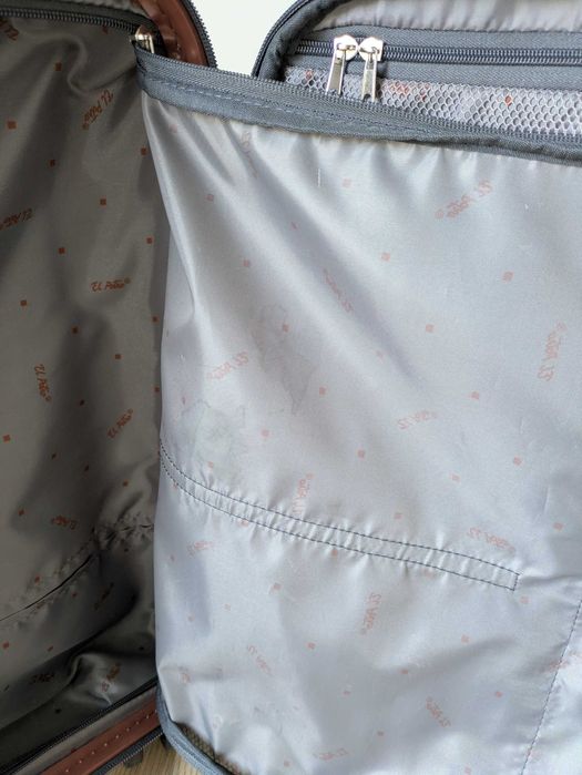 Mala viagem de cabine e capa de proteção El Potro