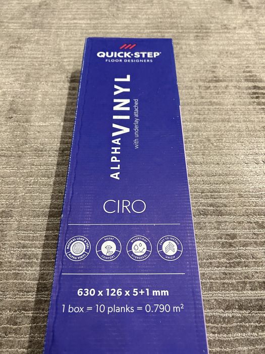 Panele winylowe jodełka Quick Step CIRO alpha vinyl