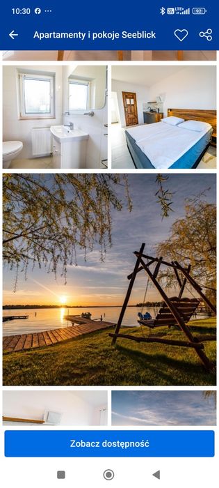 Apartament pokój domek nad jeziorem Mikołajki 4 km