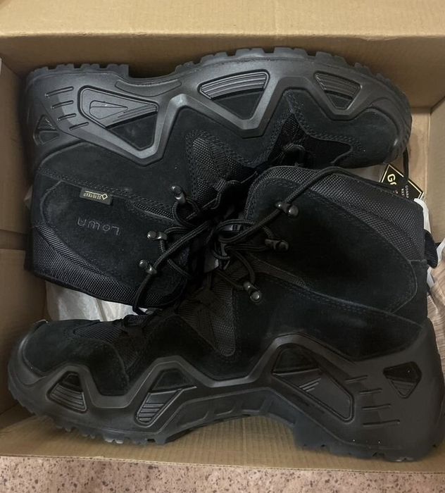 Lowa Zephyr GTX Black Gore-Tex | Тактичні черевики | Військові берці | Трекінгове взуття