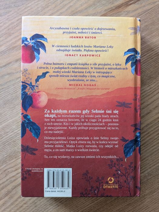 Książka Sen o Okapi. Mariana Leky