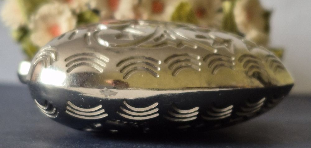 Zawieszka, serce w kolorze srebrnym