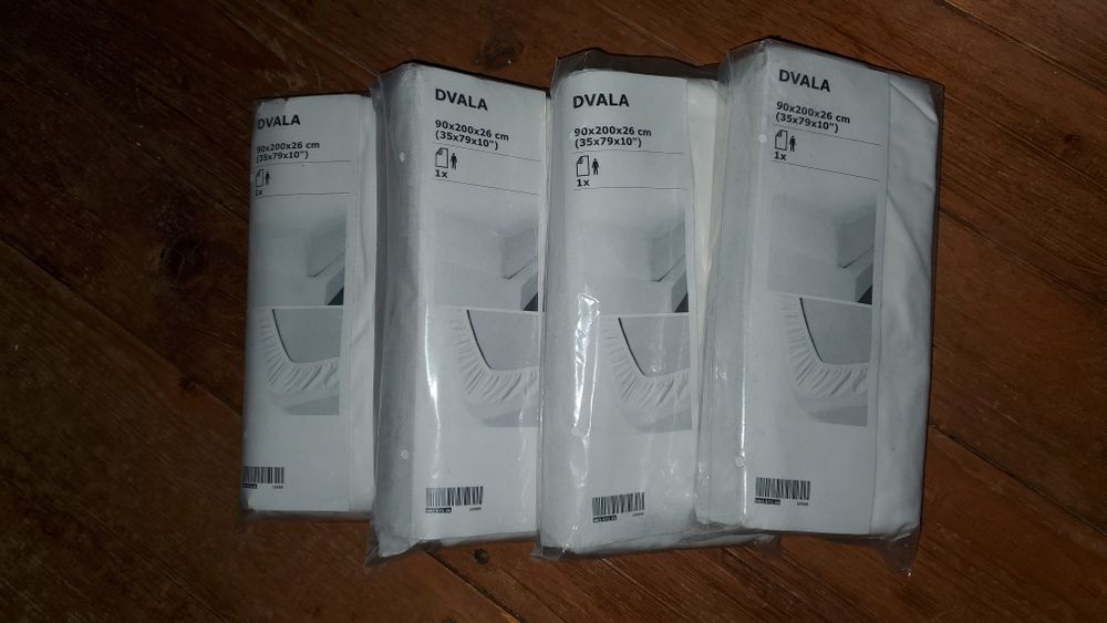 Простирадла  на ризниці DVALA ikea