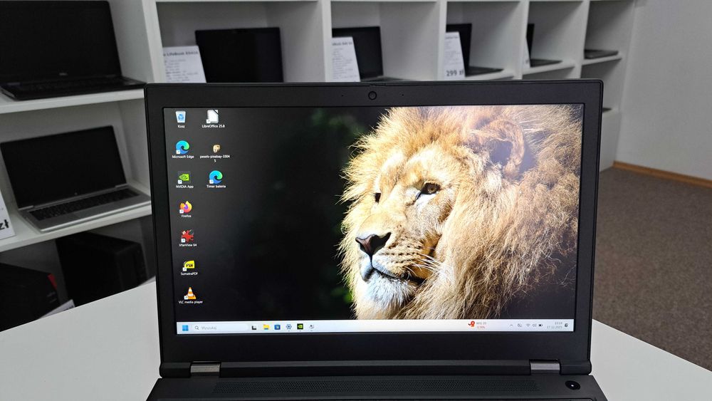 Profesjonalny Lenovo ThinkPad P15 G2 15" i7-11gen 64GB 1TB SSD RTX 6GB