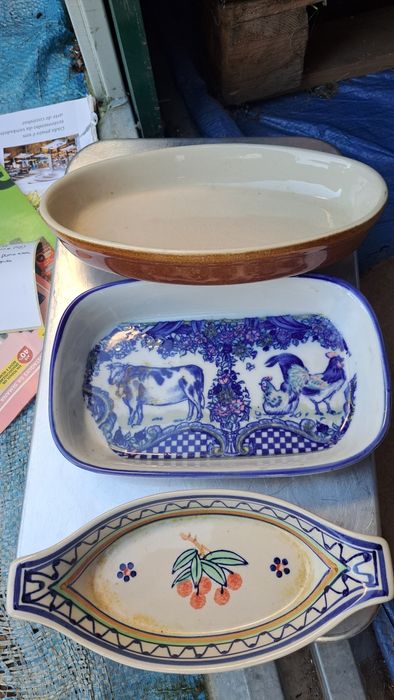 Travessas tamanho medio / pequeno