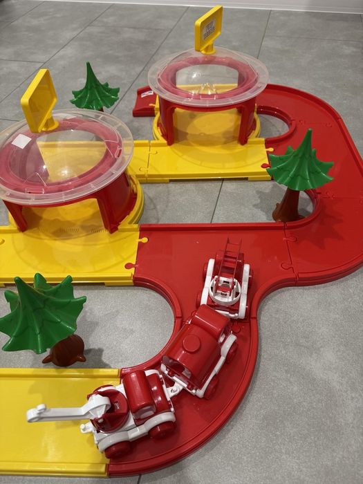 Пожежна станція Wader, розмір  100*60см. Дитячий конструктор.